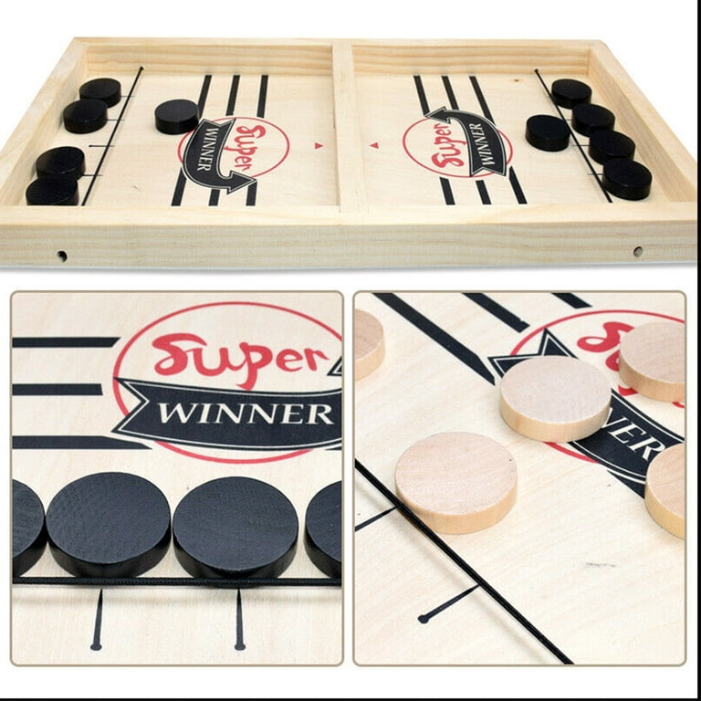 Fast Sling Puck Game Paced SlingPuck Winner Board Family Games Toys Juego Child